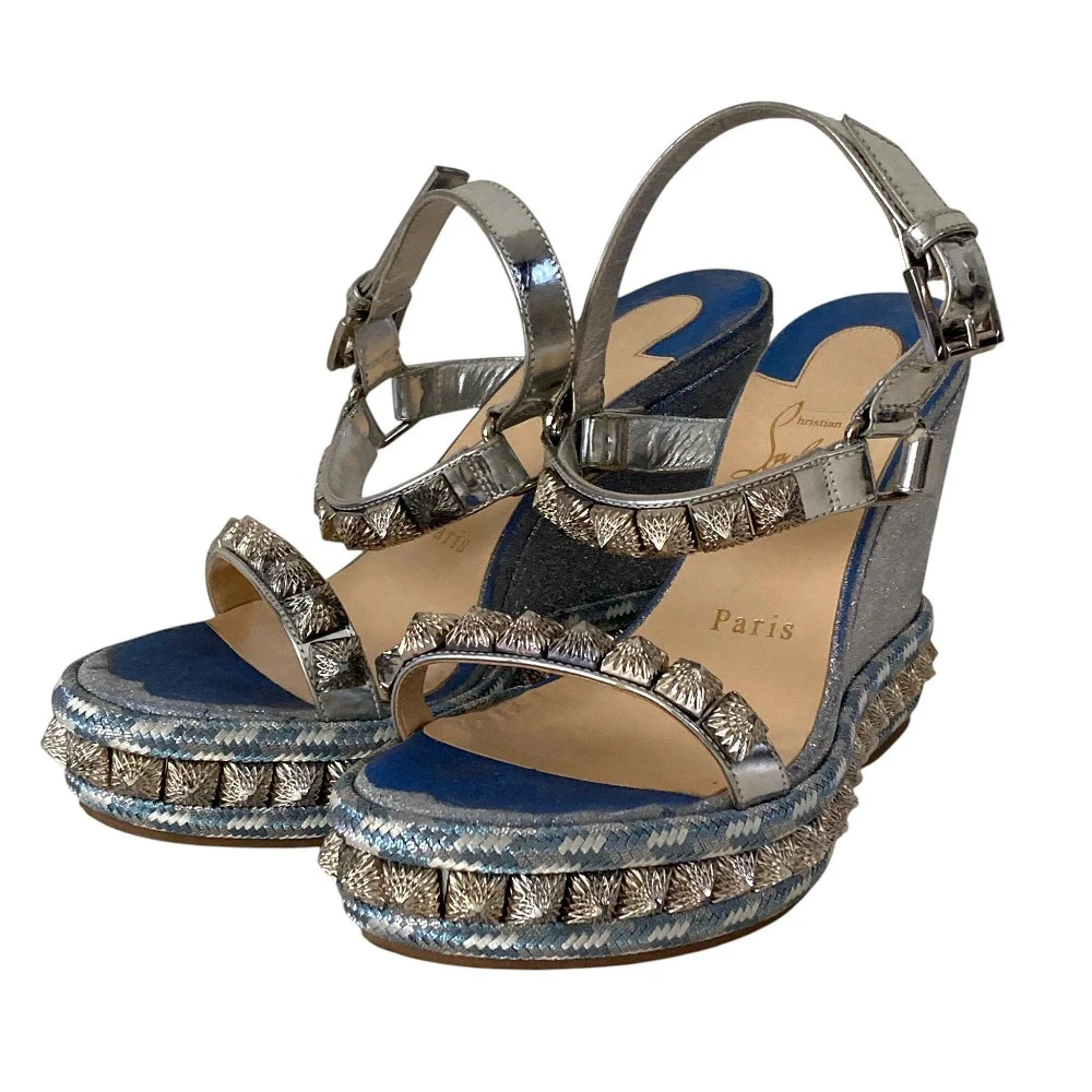 Christian Louboutin Blue Sandals for Women for sale | eBay