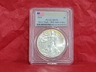 2016 $1 American Silver Eagle PCGS MS70 First Strike 30th Anniversary Toning