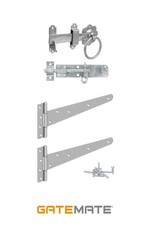 Gatemate Side Gate Fixing Kit with Ring Gate Latch Various Finishes
