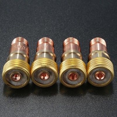 Messing Spannkörper Stumpy Gaslinsenstecker für Tig WP 17/18/26 Schweißbrenner