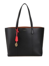 Tory Burch Perry Triple Compartment Tote Handbag - Black