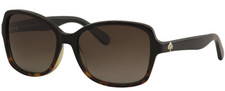 New Kate Spade Women's Sunglasses KS AYLEEN/P/S WR7/LA Black Havana Brown 56mm