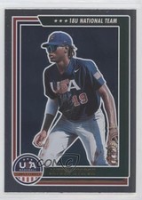 2022 Panini USA Baseball Stars & Stripes Longevity Jayden Hylton #58 0bk0