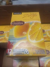 (6 Pack) Celestial Seasonings Lemon Herbal Tea Keurig K-Cup Tea Bags, 72 Count 