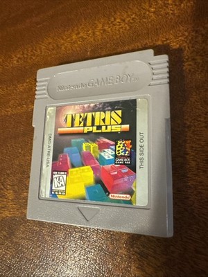Tetris Plus Game Nintendo Gameboy Retro Video Games