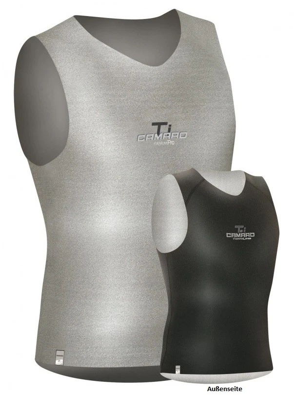 Camaro - Titanium Top Baselayer Unisex M Wetsuit Canyoning