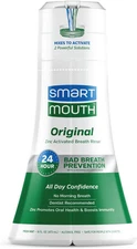 Smartmouth Original Activated Mint Mouthwash Fresh Breath 24 Hour Alcohol Free