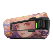 For Cardo Packtalk Neo Edge Pro Skin Decal Wrap Stickers Matte Dreamy Anime Girl