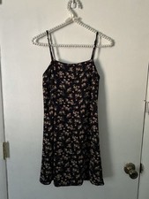 Women’s Black Dress Size Small American Eagle Mini Floral