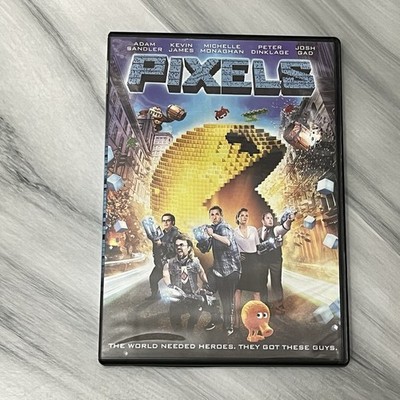 PIXELS (DVD, 2015) Adam Sandler - Kevin James   Comedy   