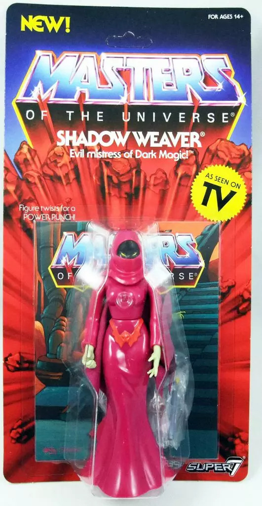 Shadow Weaver Figurine Masters of the Universe pour Décoration Bureau Vintage Super7
