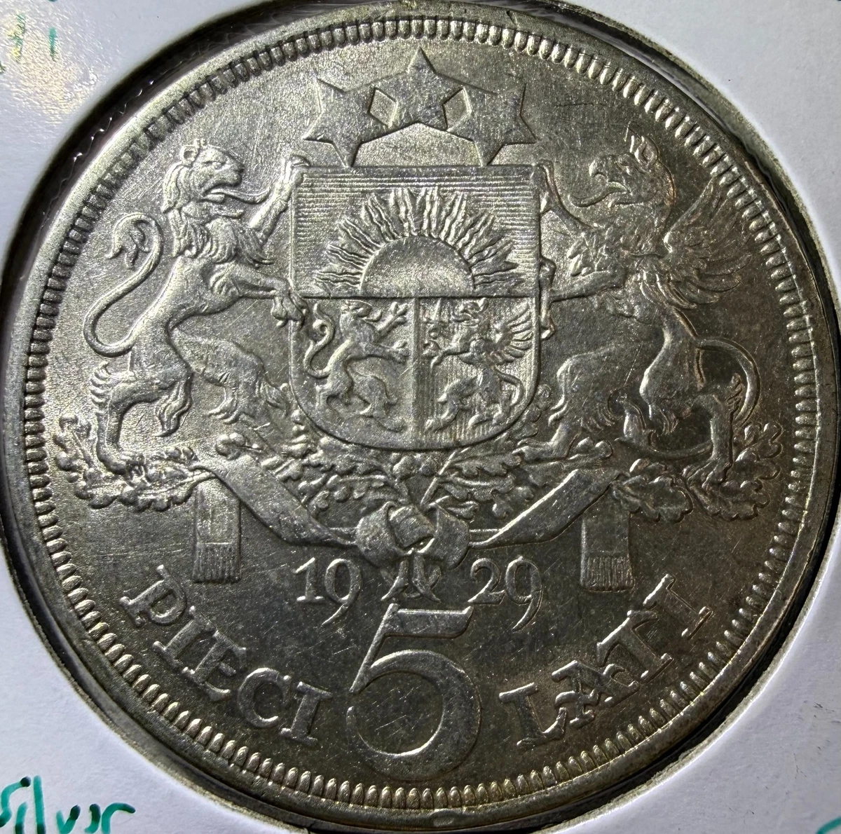 25+ Silver 1929 Year Estonian, Latvian & Lithuanian Coins for sale