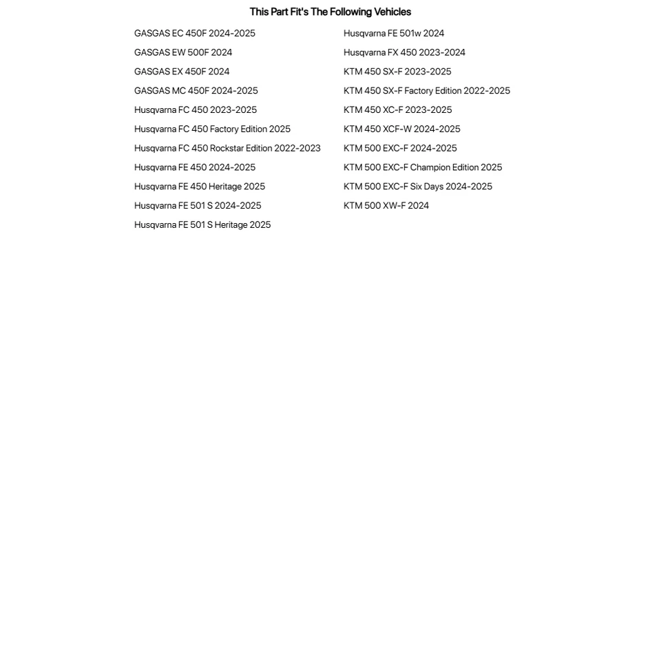 Kit de cárter y cubierta de encendido/embrague Acerbis X-Power negro para KTM 450 XCF-W Foto 2 de 2