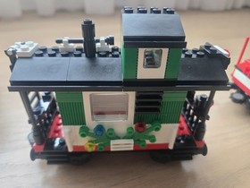 Lego 10173 Christmas Holiday Train 2006 w/ Rails Lot Now!! 