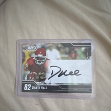 Onyx Authenticated Autograph Dante Hall Kansas City Football Card W145 2025
