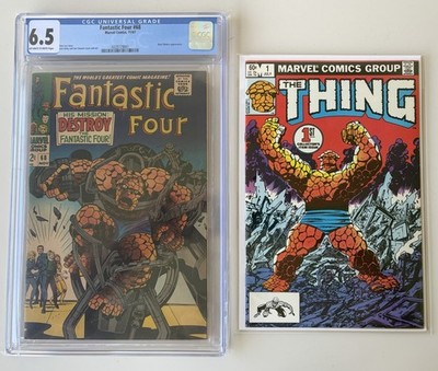 Marvel Comics Fantastic Four #68 1967 CGC 6.5 Thing Silver Age