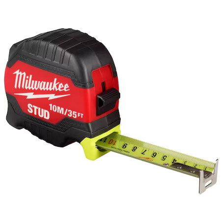 Milwaukee Tool 48-22-1436 Stud Tape, 35 Ft Blade