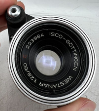 ISCO Gottingen Westanar 50mm F2.8 Red C Exakta / EXA Camera Mount Lens AS-IS