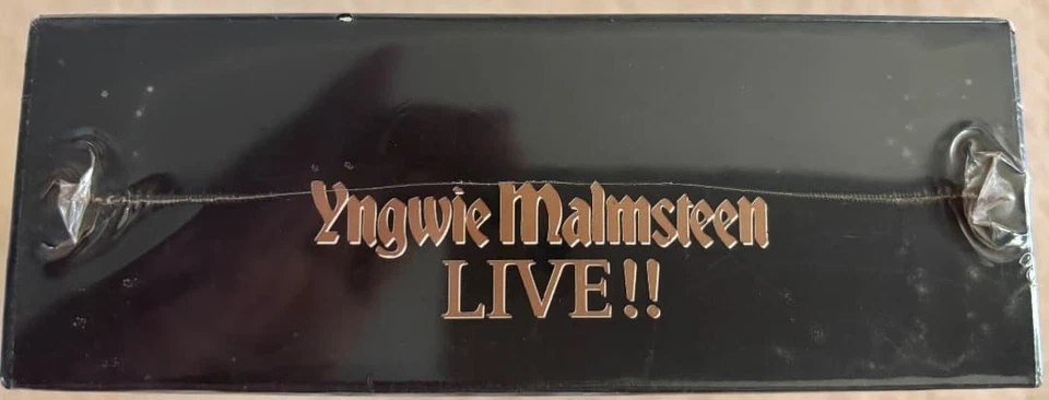 Yngwie Malmsteen LIVE!! 3CD + VHS First limited edition Box Set 1998 Unused Rare Foto 3 de 4