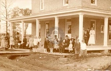 Parkin AR Arkansas 131 Sparrow Ave People c1910 RPPC Photo Postcard COPY