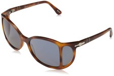 Persol PO 0005/S 96/56 Sunglasses 54mm Terra Di Siena / Light Blue Lens