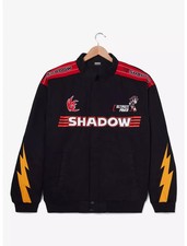 Men's new Sonic the Hedgehog Shadow Flaming Racing Black Jacket cosplay 2026