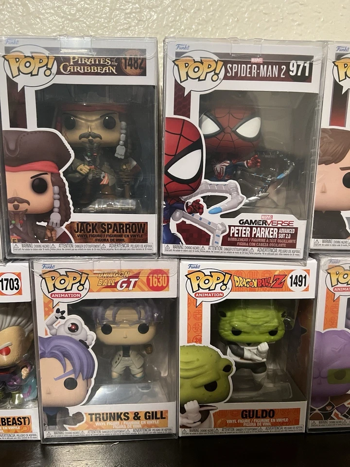 Funko Pop Lote de 15: Venom, Tony Stark, Wolverine, Capitán América, Darth Vader Foto 2 de 4