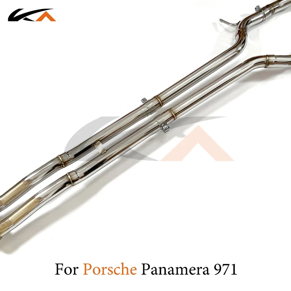 KA Exhaust Catback 适用于保时捷 Panamera 971 3.0T 钢制后部 — 第 4/4 张图片