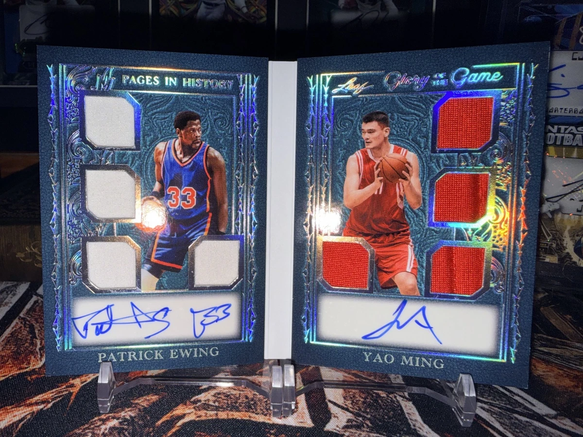 Yao Ming Basketball Trading Cards Sports Memorabilia | Updated Sep