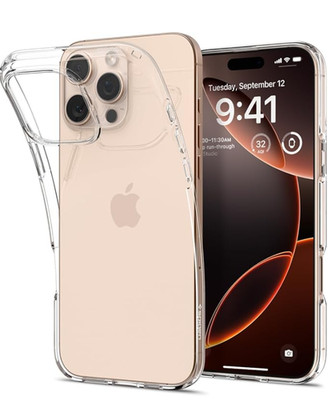 Spigen Liquid Crystal Clear Case for iPhone 16 Pro Max (6.9-inch, 2024 edition)