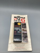 NOS Genuine One For All 6 TV VCR Cable Remote Control URC-4000
