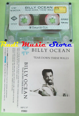 MC BILLY OCEAN Tear down these walls 1988 türkisch JIVE HIP C 57 no cd lp dvd vhs