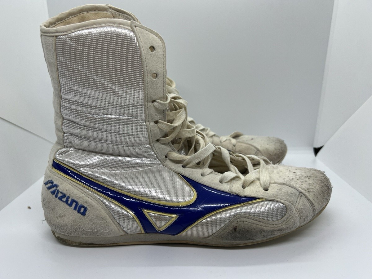 Mizuno ボクシングシューズ ブルー ハイカット 26㎝ Mizuno ボクシングシューズ ブルー ハイカット 26㎝ ボクシング