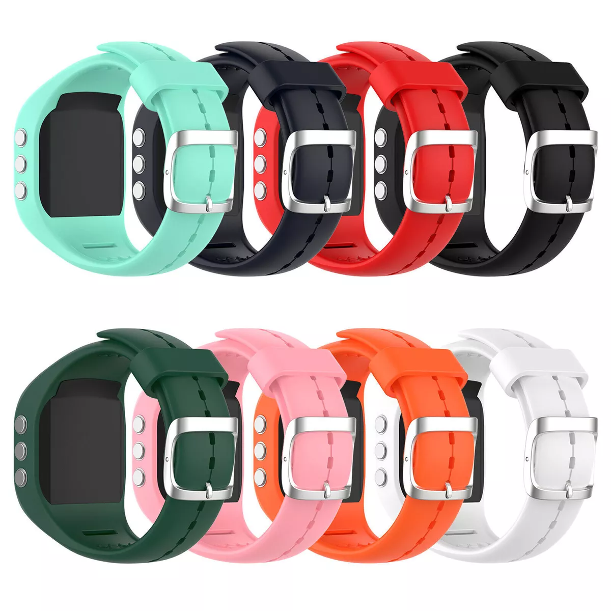 For Polar A300 Sport Watch Silicone Watch Strap Watch Band Wrist