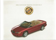 1996 Chrysler Sebring Convertable brochure