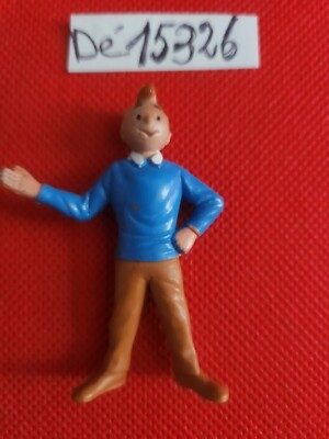Figurine Tintin Milou – Esso France Belvision – Plastique, Collection (réf. REF6982)