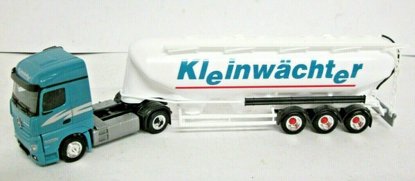 Herpa 312530 1/87 Mercedes-Benz Actros Eutersilo Sattelzug KleinwÄChter-image