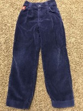 Little Levi  s Vintage Corduroy Pants Navy Blue Size 7 USA B5