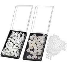 120 Pieces Dental Fake Tooth Cap Crown Veneers Front Back Anterior and Molar ...