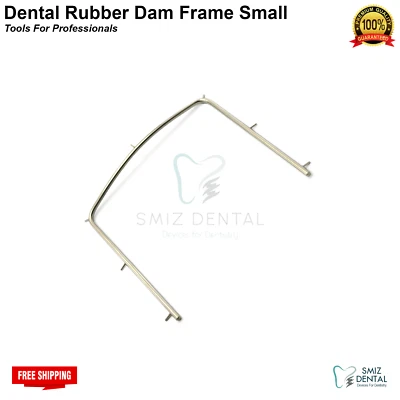 SMIZ DENTAL® Dental Rubber Dam Frame Small Endodontic Instruments Section Tools For Adult