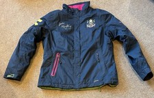 Joules Mary King Waterproof 5 Gold Medal Ladies Jacket Navy Blue Size 14