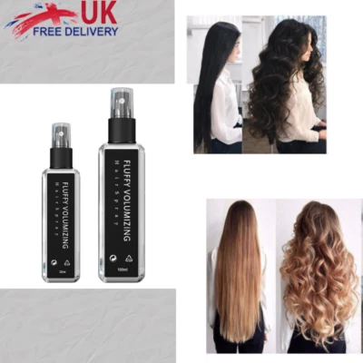 Fluffy Volumizing Hair Spray Extra-Volume Styling Gel Natural Portable Pump FAST