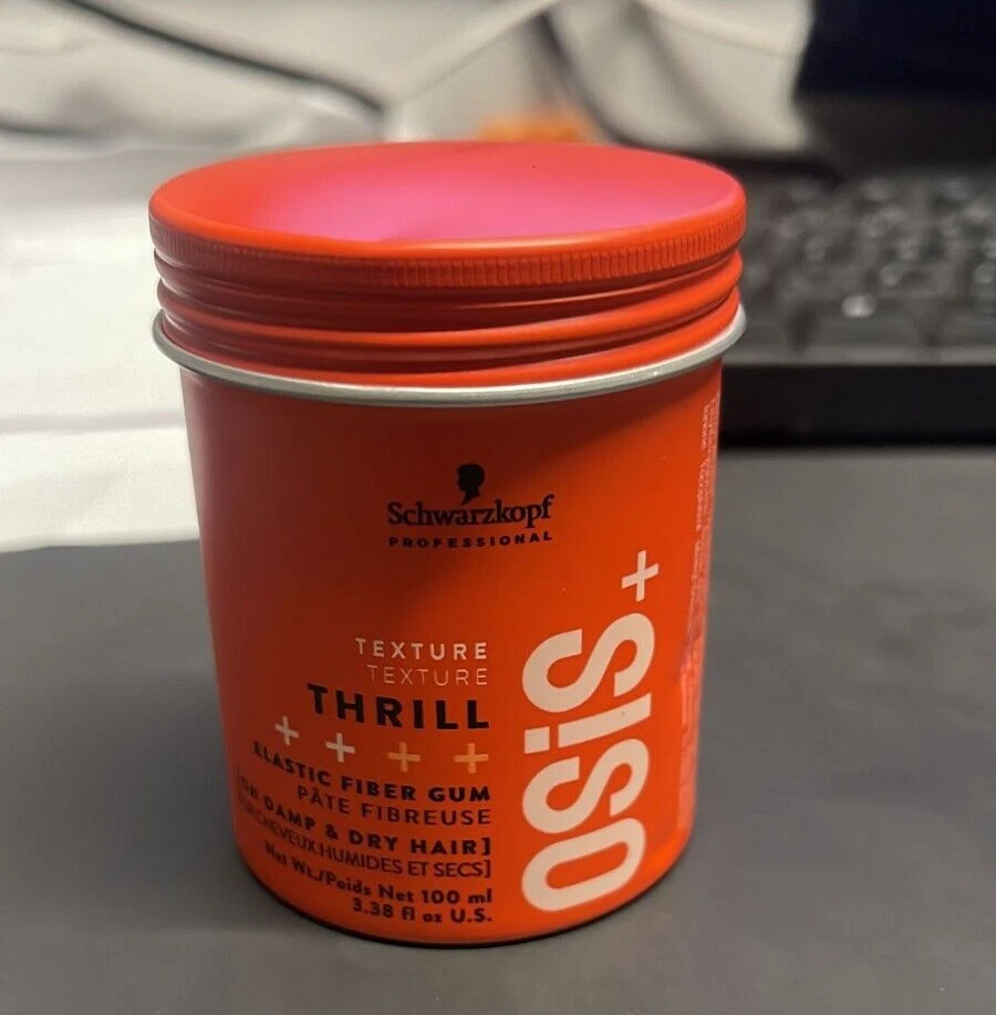 2 X Schwarzkopf Osis+ Texture Thrill 3 goma elástica volcado y cabello seco 3,38 OZ Foto 4 de 4