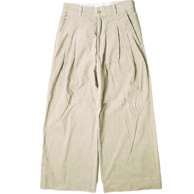 Graphpaper 21AW Japan Suvin Corduroy Wide Trousers GL213 Graphpaper 21AW Japan Suvin Corduroy Wide Trousers GL213