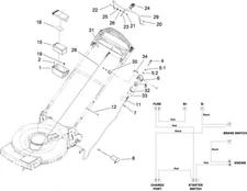 NEW GENUINE OEM TORO PART # 108-3795 HOUSING-SWITCH, KEY FOR TORO LAWN MOWERS