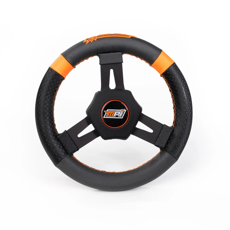 MPI MPI-KQR-11 Kart/ Quarter Midget Steering Wheel 10.75 Diameter High Tack Synt - Image 2 of 4