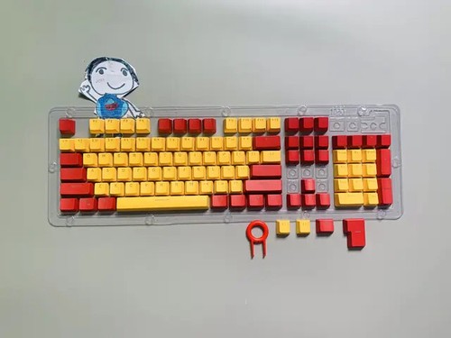 104pcs Mechanical Keyboard Keycaps Set OEM Backlit Two-Color ABS Cherry Key Cap - Picture 22 of 41