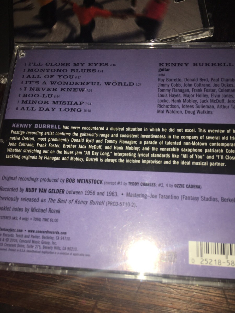 (CD)Prestige Profiles／Kenny Burrell Burrell, Kenny - Prestige Profiles-7 - Amazon.com Music