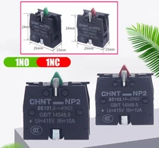 Push Button Switch XB2 Contact Block 10A NO NC Contact 415V NP2-BE101 ZB2BE102C