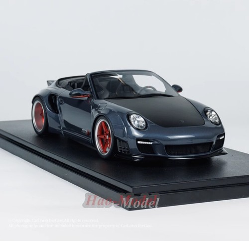GT Spirit 1/18 – Porsche 993 RWB – Résine – Modèle Limité – Argent – Neuf